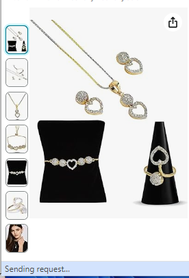 YouBella Jewellery Set for Women